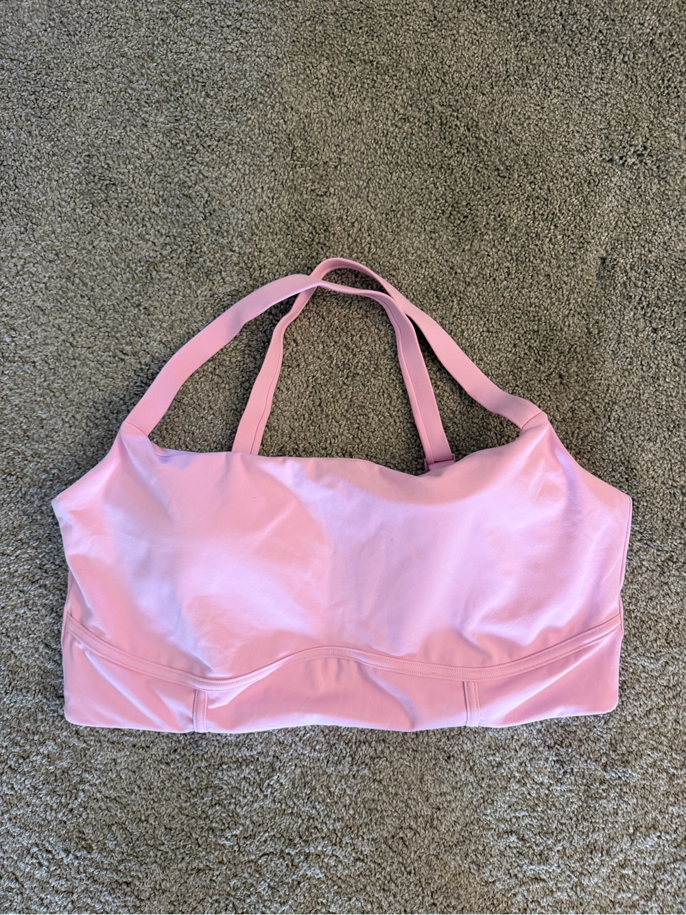 Popflex baby pink corset bra